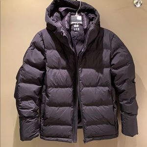 Men’s Sz M - Uniglo Seamless Down Parka -Black